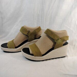 Sorel Cameron Espadrille Platform Wedge Sandals